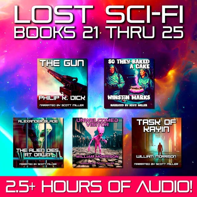 Lost Sci-Fi Books 21 thru 25