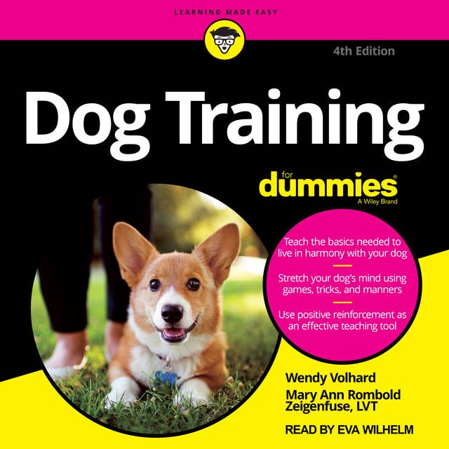 Cover for Dog Training For Dummies: 4th Edition