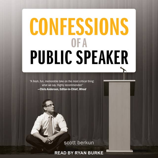Cover for Confessions of a Public Speaker