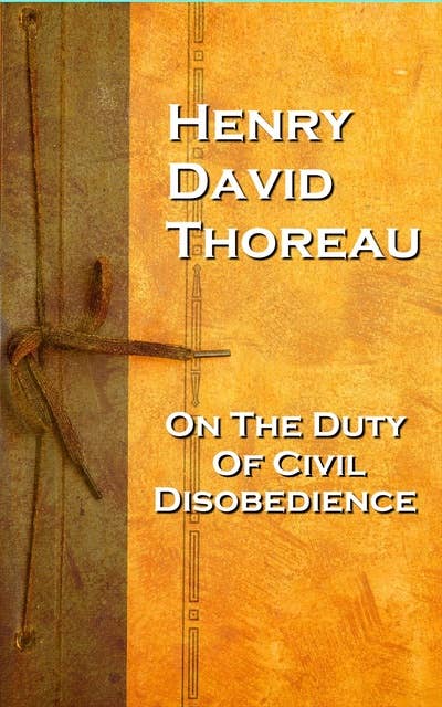 Cover for On the Duty of Civil Disobedience