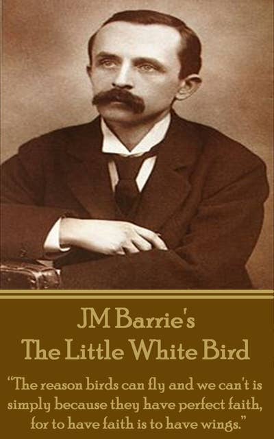The Little White Bird: “The reason birds can fly and we can't is simply because they have perfect faith, for to have faith is to have wings.”