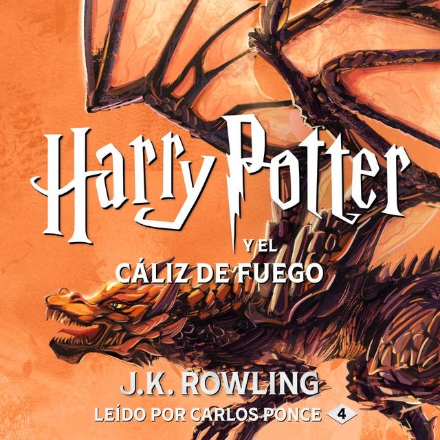 Cover for Harry Potter y el cáliz de fuego