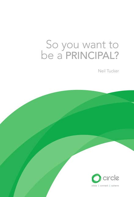 So you want to be a principal?