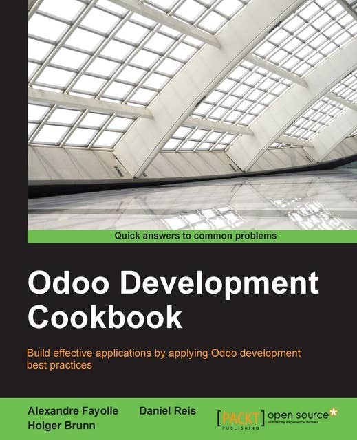 Cover for Odoo Development Cookbook