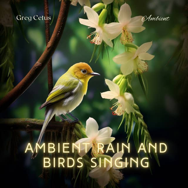 Ambient Rain and Birds Singing: Mindful Birdsong and Light Rain