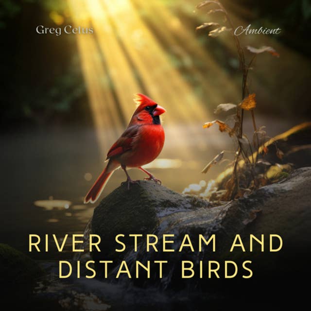 River Stream and Distant Birds: Relaxing Rainforest Sounds with Babbling Stream and Gentle Birds Singing