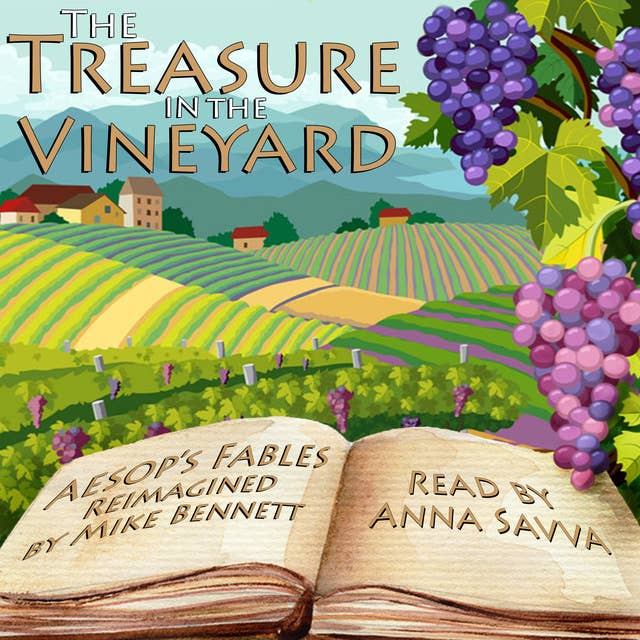 Cover for The Treasure in the Vineyard: Aesop's Fables Reimagined