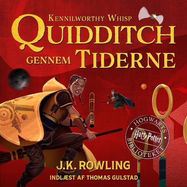 Cover for Quidditch gennem tiderne: Harry Potter Hogwarts Biblioteket