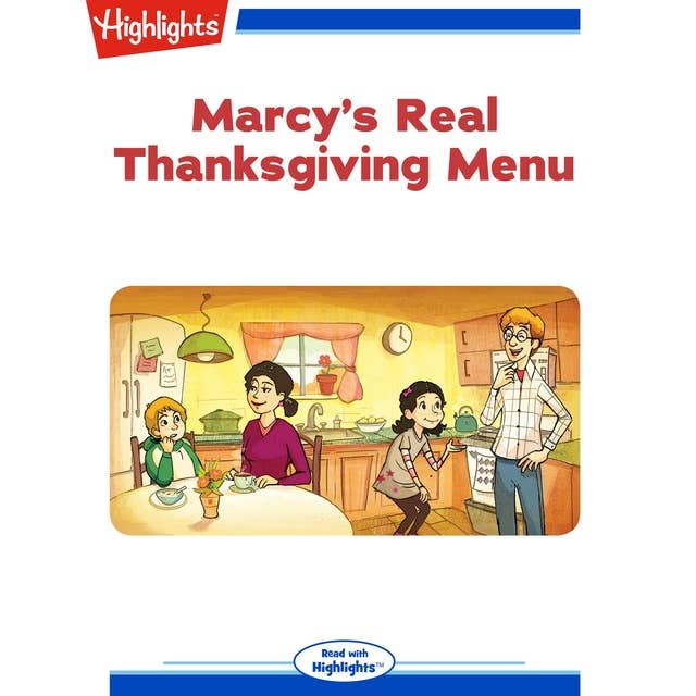 Marcy's Real Thanksgiving Menu