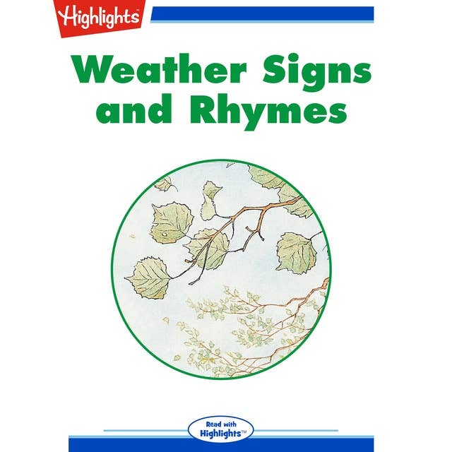 Weather Signs and Rhymes