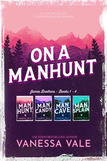 On A Manhunt: The James Brothers: Books 1 - 4