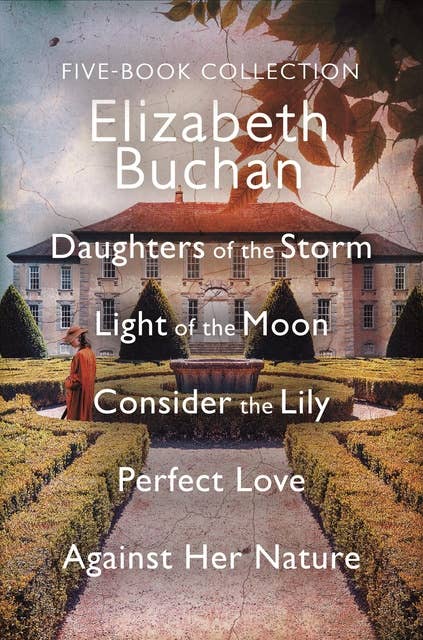 Elizabeth Buchan five-book collection: Daughters of the Storm, Light of the Moon, Consider the Lily, Perfect Love, Against Her Nature