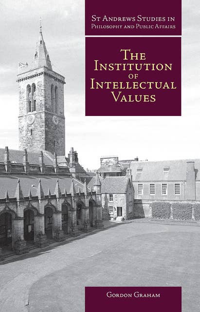 The Institution of Intellectual Values