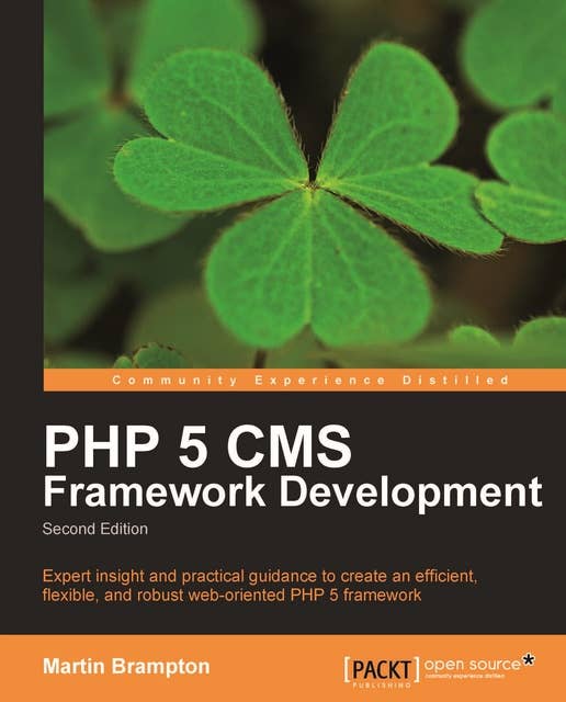 PHP 5 CMS Framework Development: For professional PHP developers, this is the perfect guide to web-oriented frameworks and content management systems. Covers all the critical design issues and programming techniques in an easy-to-follow style and structure.