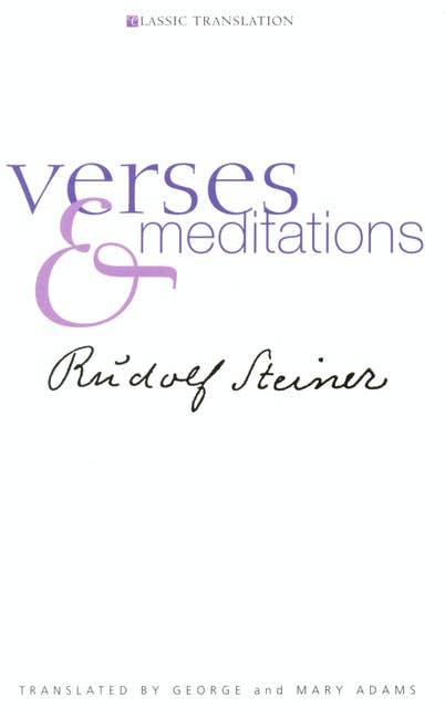Verses and Meditations