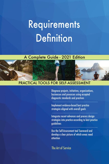 Requirements Definition A Complete Guide - 2021 Edition - E-bok ...