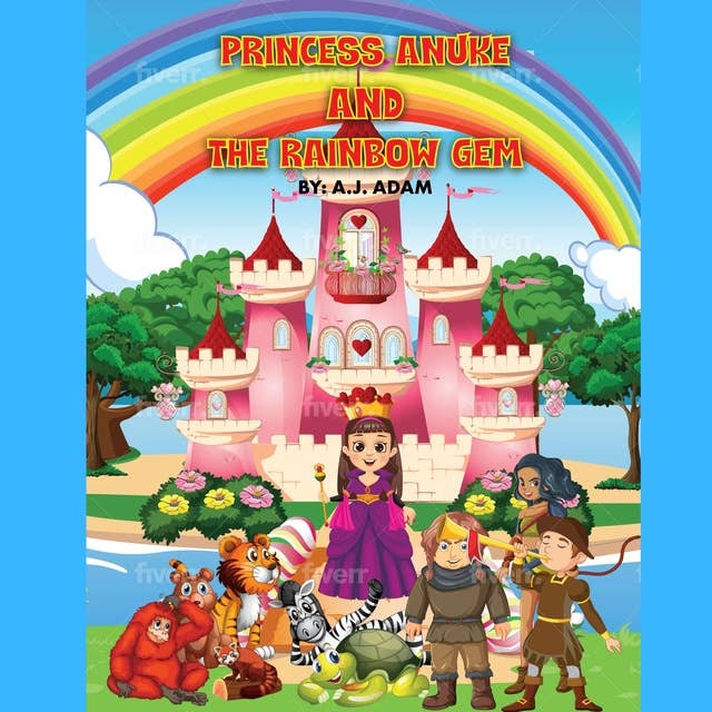 Princess Anuke and the Rainbow Gem: Princess Anuke and The Rainbow Gem - An Illustrated Story of a Brave Princess and a Black Witch - Adventure Book for Kids Ages 3-8