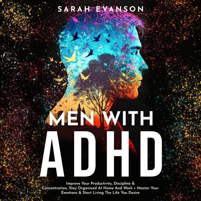 Men With ADHD: Improve Your Productivity, Discipline & Concentration, Stay Organized At Home And Work + Master Your Emotions & Start Living The Life You Desire