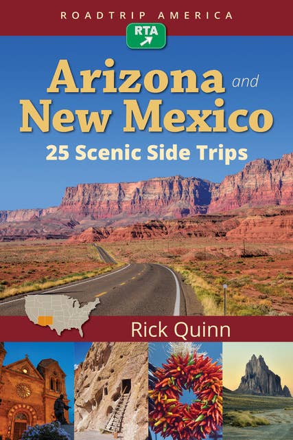 Cover for RoadTrip America Arizona & New Mexico: 25 Scenic Side Trips