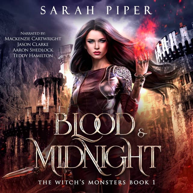 Cover for Blood and Midnight