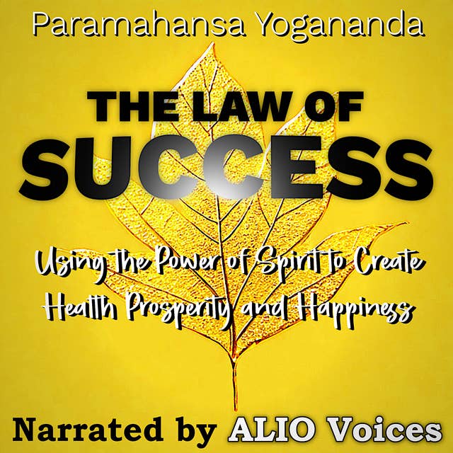 The Law of Success: Using the Power of Spirit to Create Health Prosperity & Happiness