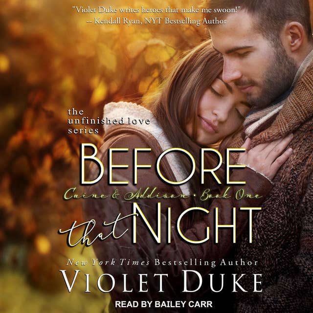 Before That Night: Caine & Addison, Book One