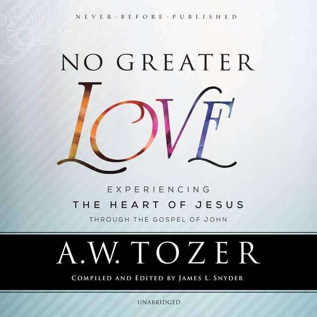 No Greater Love: Experiencing the Heart of Jesus through the Gospel of John