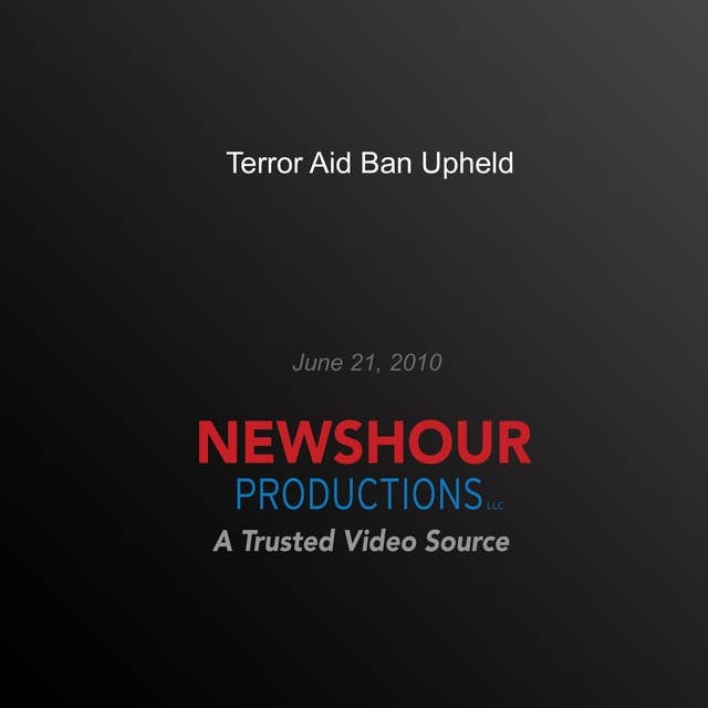 Terror Aid Ban Upheld