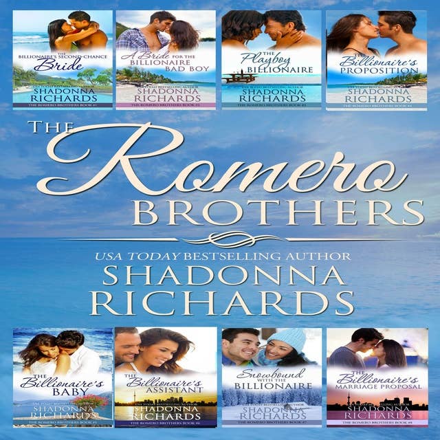The Romero Brothers Complete Series (Billionaire Romance) Books 1-8