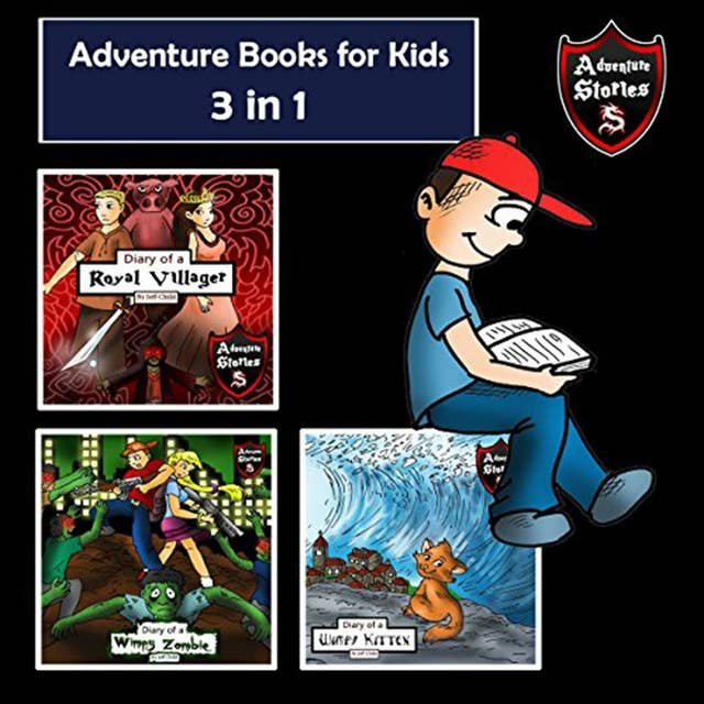 Adventure Books for Kids: 3 in 1 Children’s Diaries about Heroes and Villains (Adventure Stories for Children)
