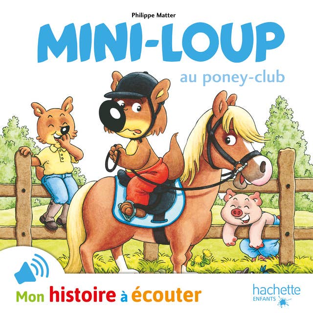Mini-Loup au poney club