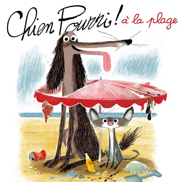 Chien Pourri à la plage