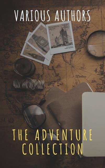 Cover for The Adventure Collection: Treasure Island, The Jungle Book, Gulliver's Travels, White Fang...