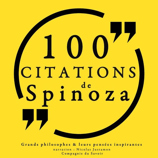 100 citations de Spinoza