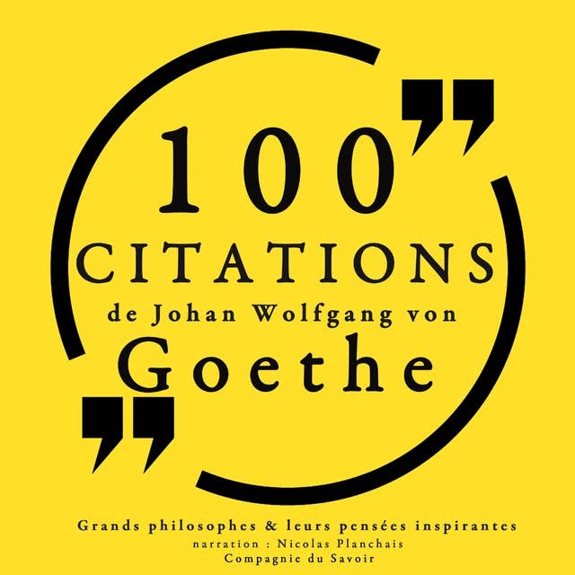 100 citations de Goethe