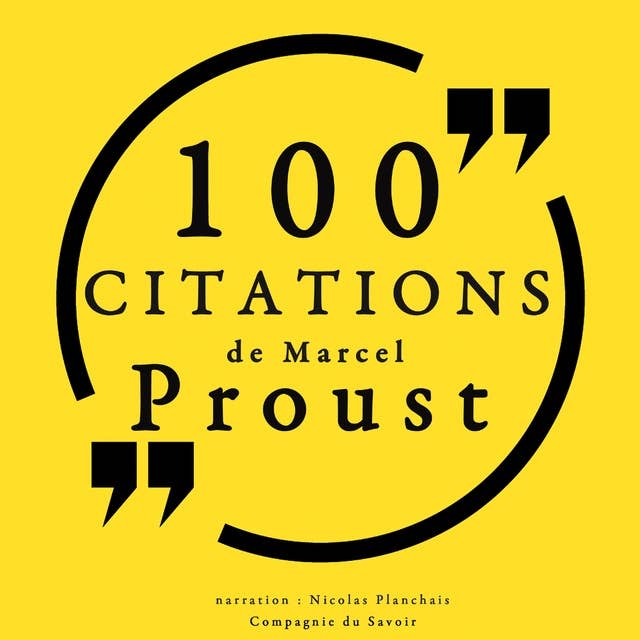 100 citations de Marcel Proust