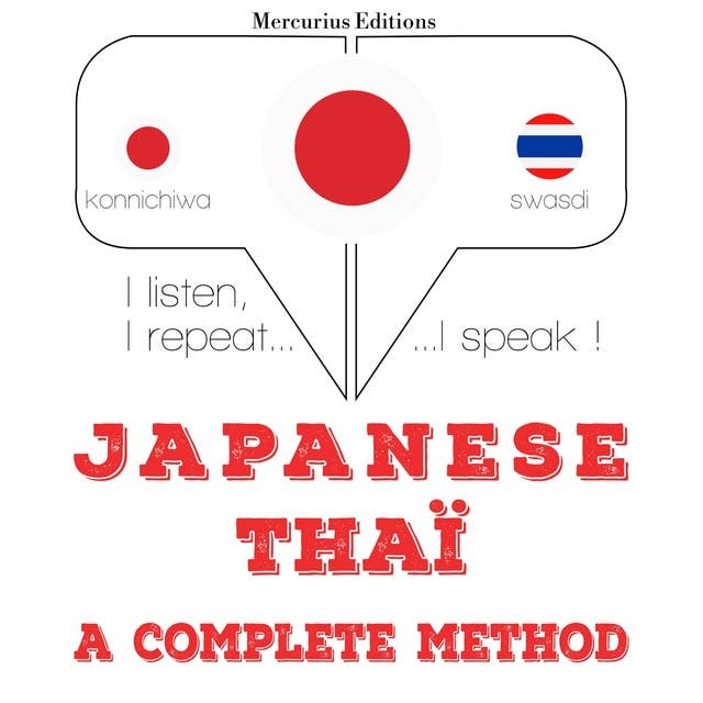 Japanese – Thaï : a complete method