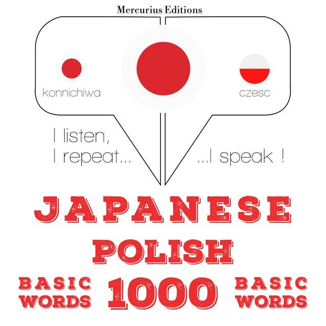 Japanese – Polish : 1000 basic words