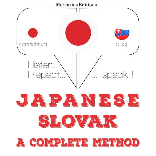 Japanese – Slovak : a complete method