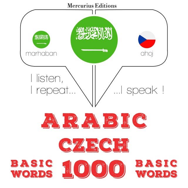Arabic – Czech : 1000 basic words