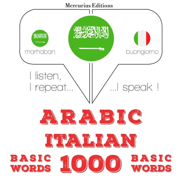 Arabic - Italian : 1000 basic words