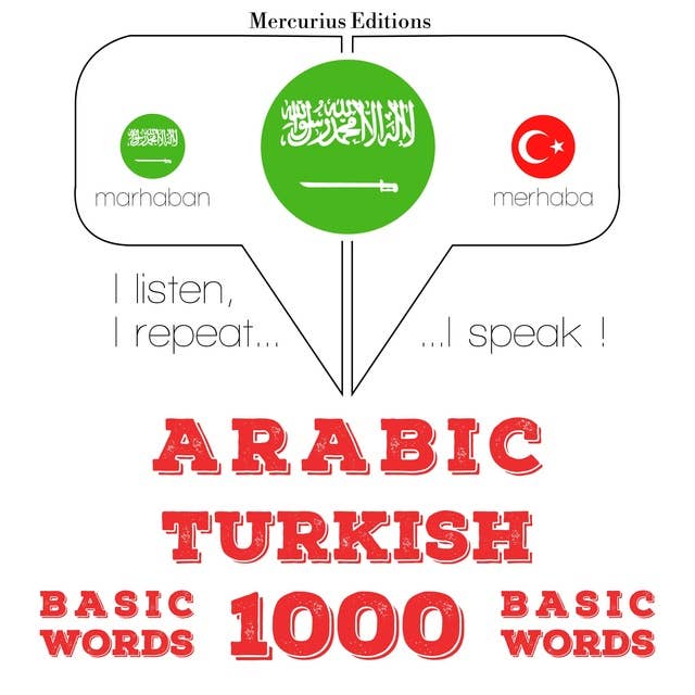 Arabic – Turkish : 1000 basic words