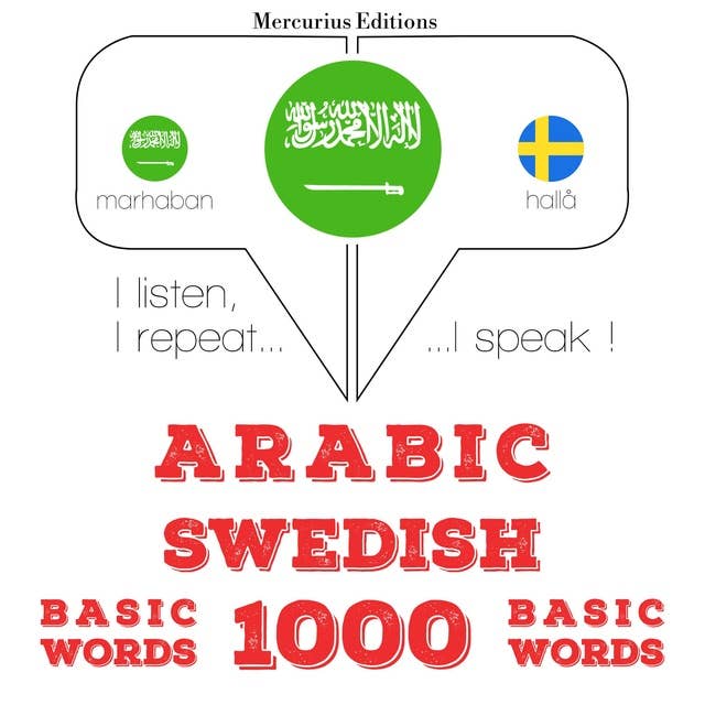 Arabic – Swedish : 1000 basic words