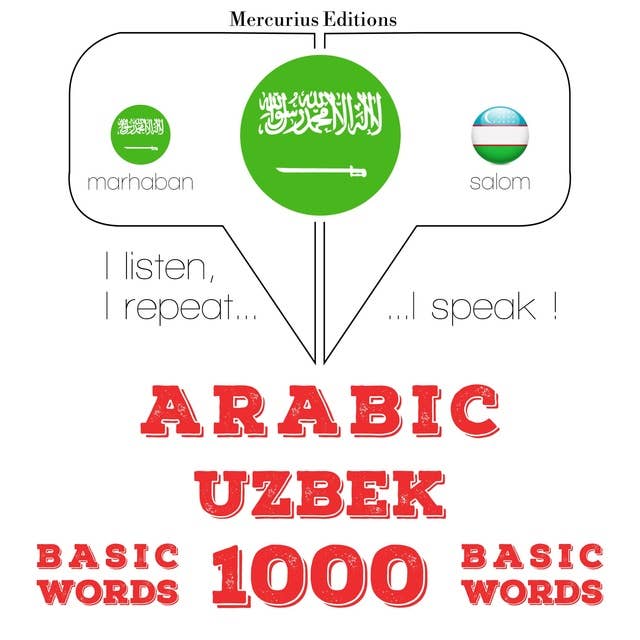 Arabic – Uzbek : 1000 basic words