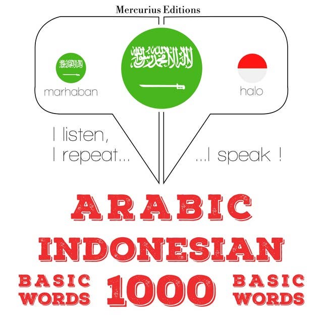 Arabic – Indonesian : 1000 basic words