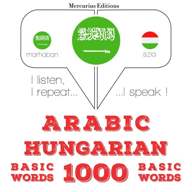 Arabic – Hungarian : 1000 basic words