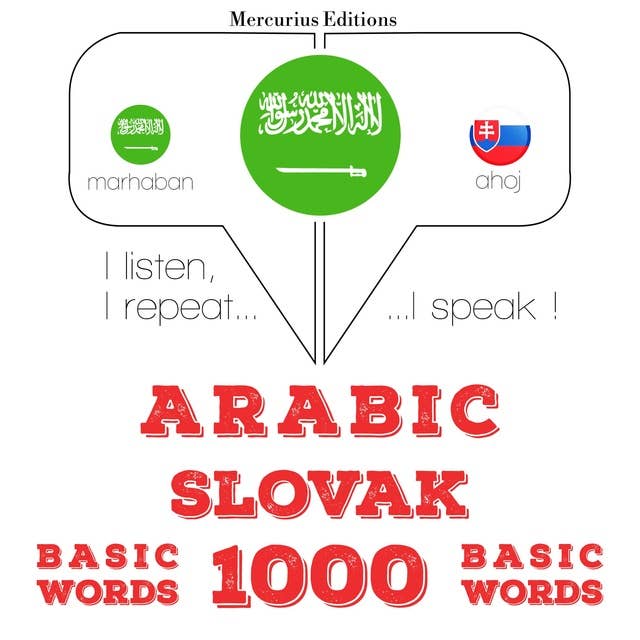 Arabic – Slovak : 1000 basic words