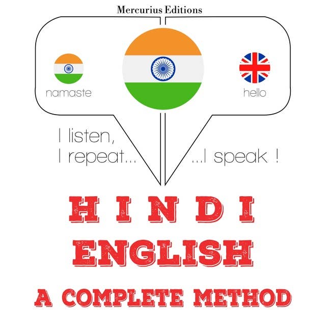 Hindi – English : a complete method