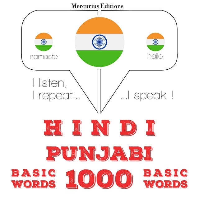 Hindi – Punjabi : 1000 basic words