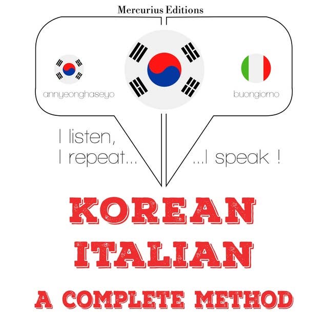 Korean - Italian : a complete method